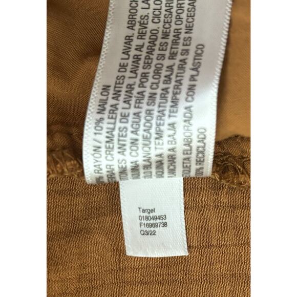 A New Day Women's Pants Pleated Crepe High Rise Wide Leg Trouser Size 16 Career - Picture 8 of 12